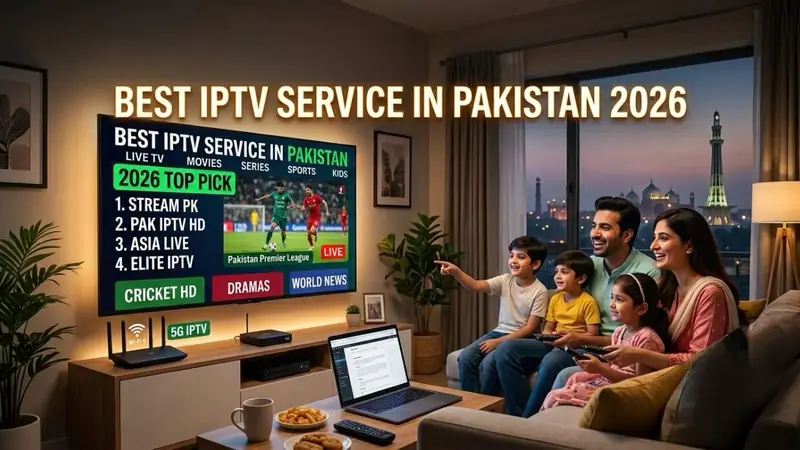 Best IPTV Service in Pakistan 2026 comparison thumbnail
