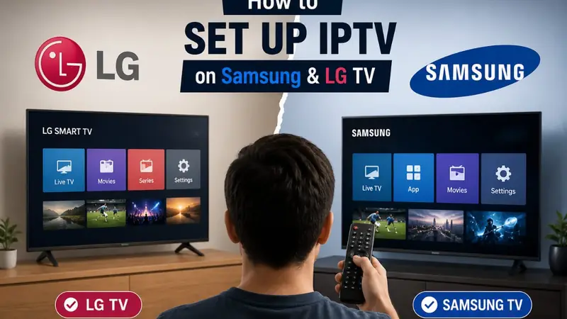 IPTV setup guide for Samsung and LG Smart TV thumbnail