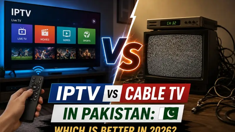IPTV vs Cable TV in Pakistan comparison thumbnail