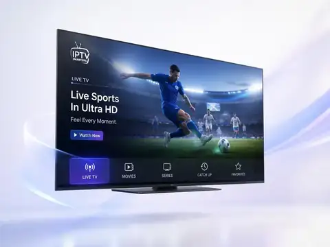 Live TV channel guide in Ultra HD on a smart TV using MSS Prime IPTV